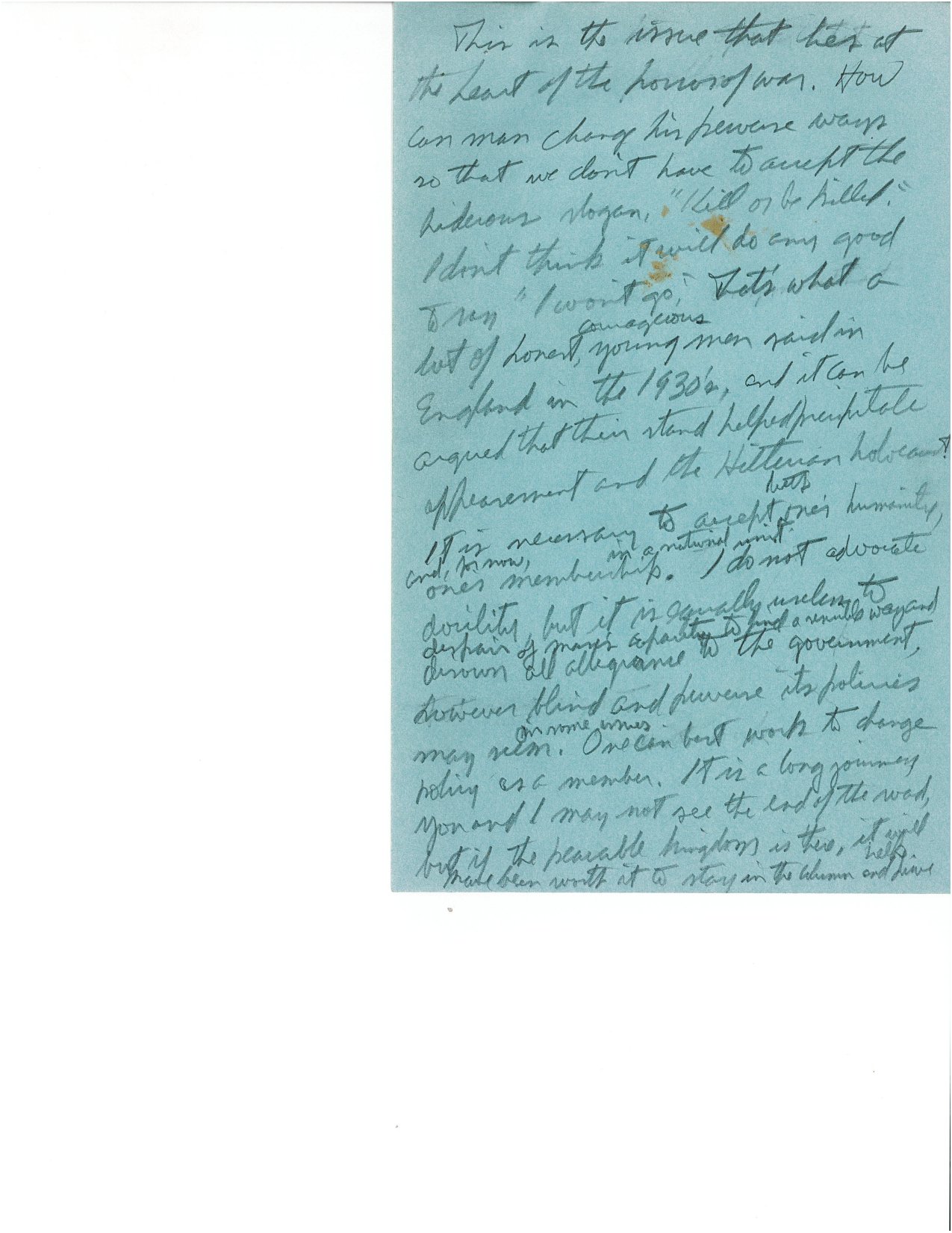 Handwritten Document - Page 9